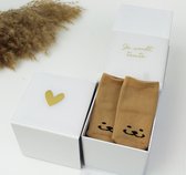 Idea Factory Reveal Box Grossesse / Annonce Grossesse / Annonce Grossesse - Tu vas être tante - Ours Chaussettes