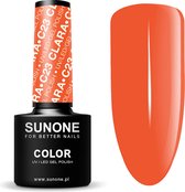 SUNONE UV/LED Hybride Gellak 5ml. – C23 Clara - Oranje - Glanzend - Gel nagellak