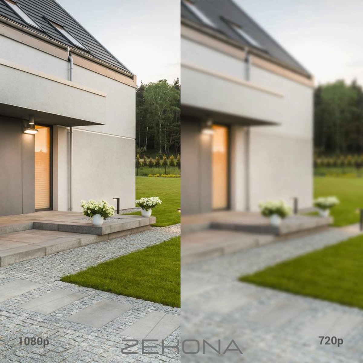 Zekona 20C Zwart - Full HD Beveiligingscamera - IP Camera Beveiliging - Outdoor Beveiliging - Bewakingscamera voor Binnen & Buiten - Buiten Camera met Nachtzicht - Indoor Camera met Meeluister Functie - WiFi 4x Digitale Zoom + 32 GB SD Kaart – foto 5