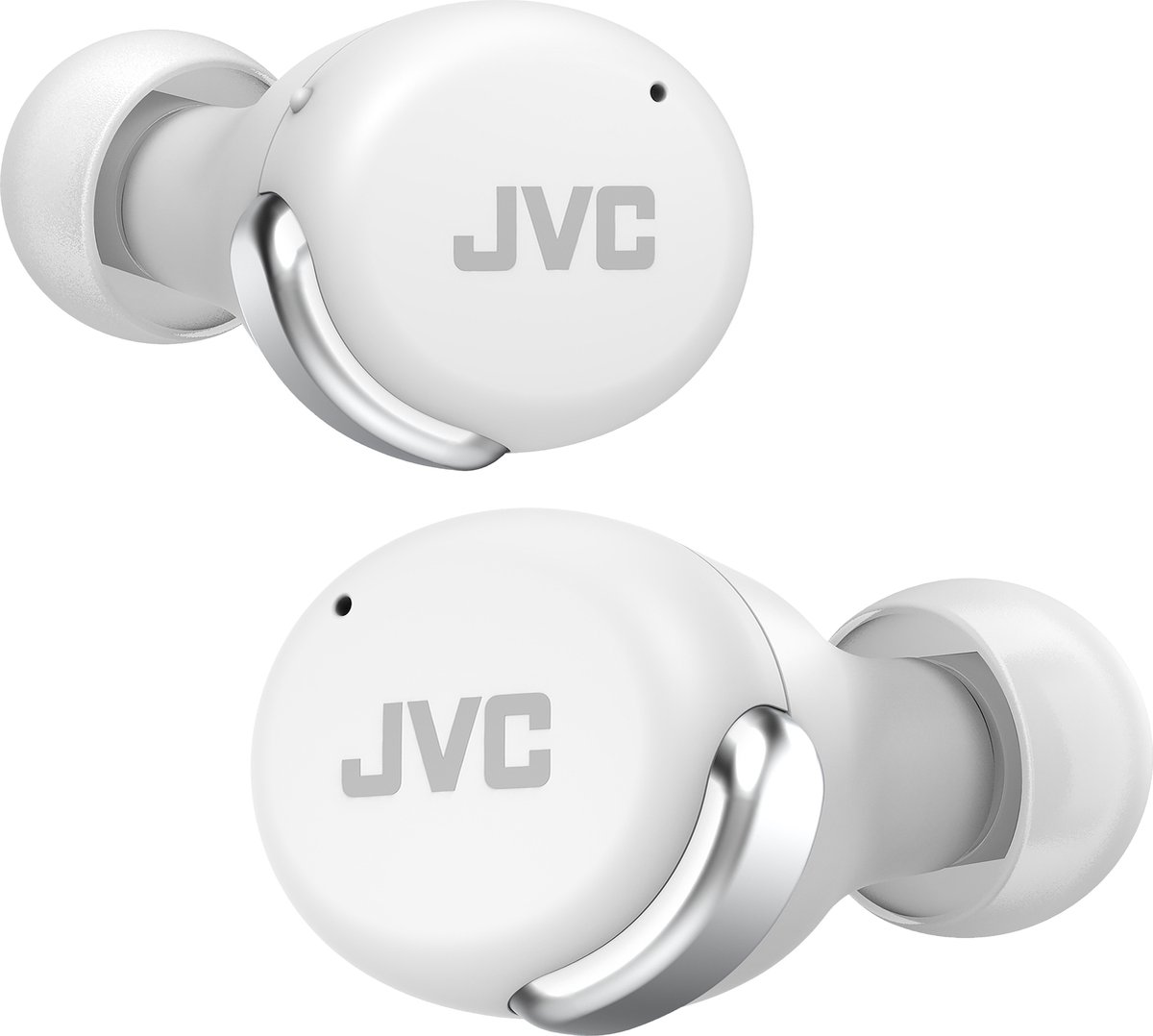 JVC HA-A25T Écouteurs en mousse à mémoire de forme avec réduction de bruit  - Wit