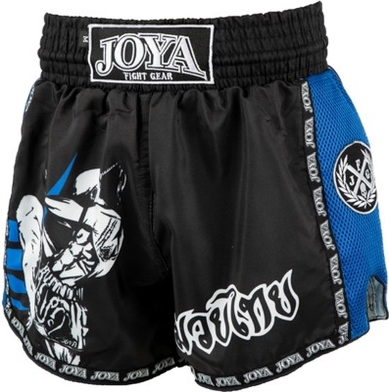 Joya Kickboksshort Fighter Junior Blauw - XXS