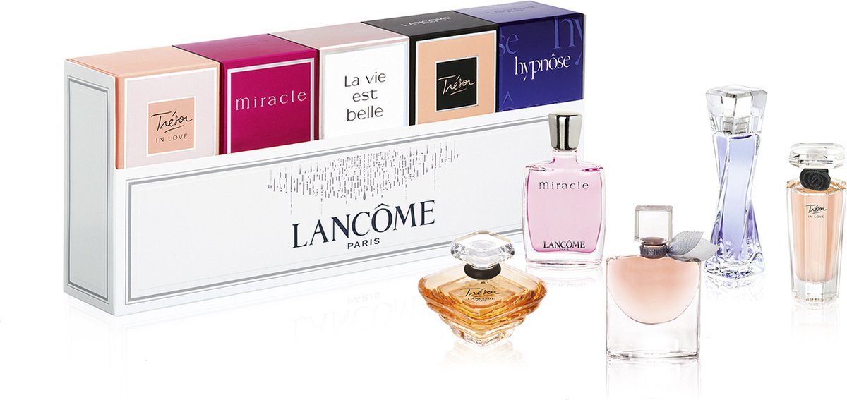 Goedkoopste Lancôme Miniatures The Best of Lancôme Fragrances Geschenkset - Miracle Trésor La Vie Est Belle Trésor In Love Hypnôse