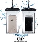 UsefullProducts Waterdichte Telefoonhoesjes Transparant/Zwart - Onderwater hoesje telefoon - Geschikt voor alle Smartphones - Ook voor paspoort & betaalpassen – Waterdichte telefoonzakje