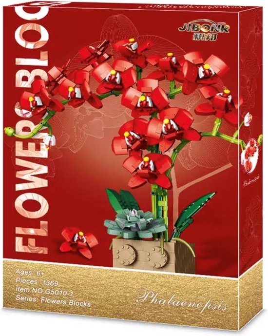 Ensemble de construction d'orchidées Compatible avec Lego Adultes Fleurs  blocs de construction Fleurs artificielles Décoration intérieure Jouets  Ensemble de construction pour filles 8+ Bricolage