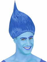 Pruik Trolly Blauw | One Size