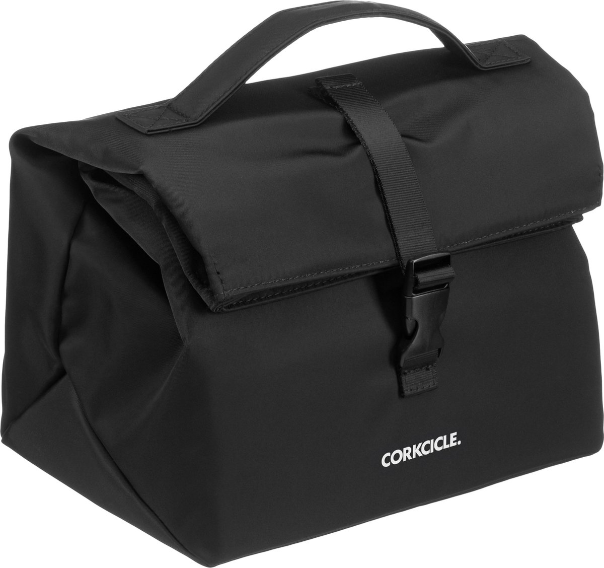 Corkcicle NONA ROLLTOP LUNCH BOX Insulated Black. Zwart