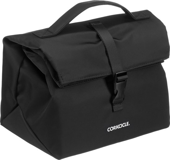 Corkcicle NONA ROLL TOP LUNCH BOX Isotherme Noir. Le Zwart