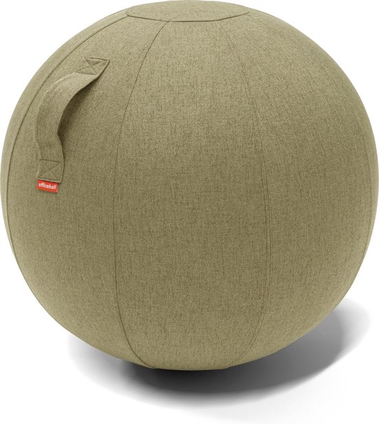 Worktrainer - Zitbal - Office Ball - Olive - Ø 70-75 cm