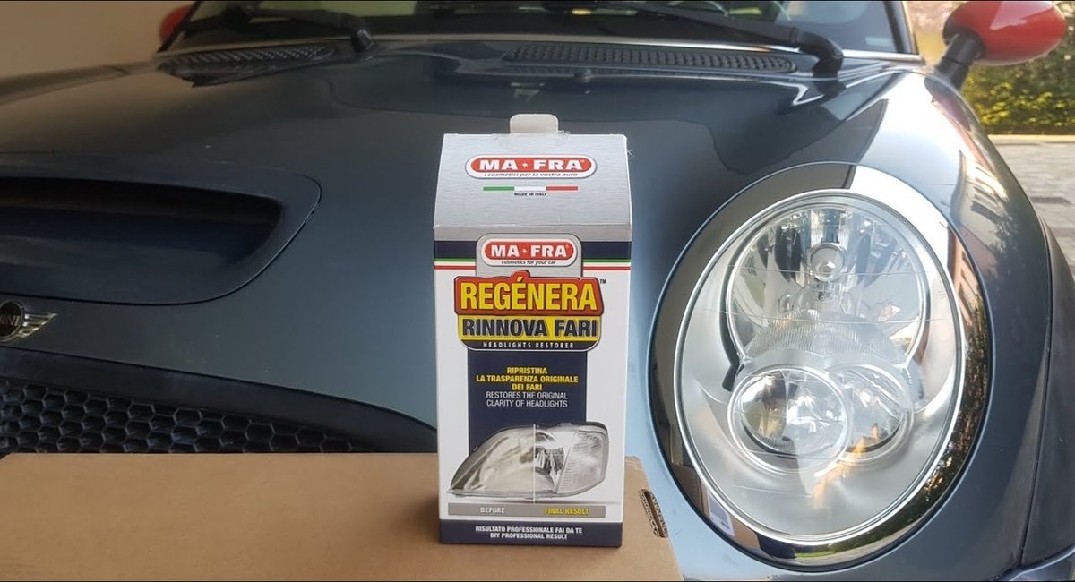 KIT REGENERA RINNOVA FARI MA*FRA MAFRA Headlight Restoration KIT HOBBY