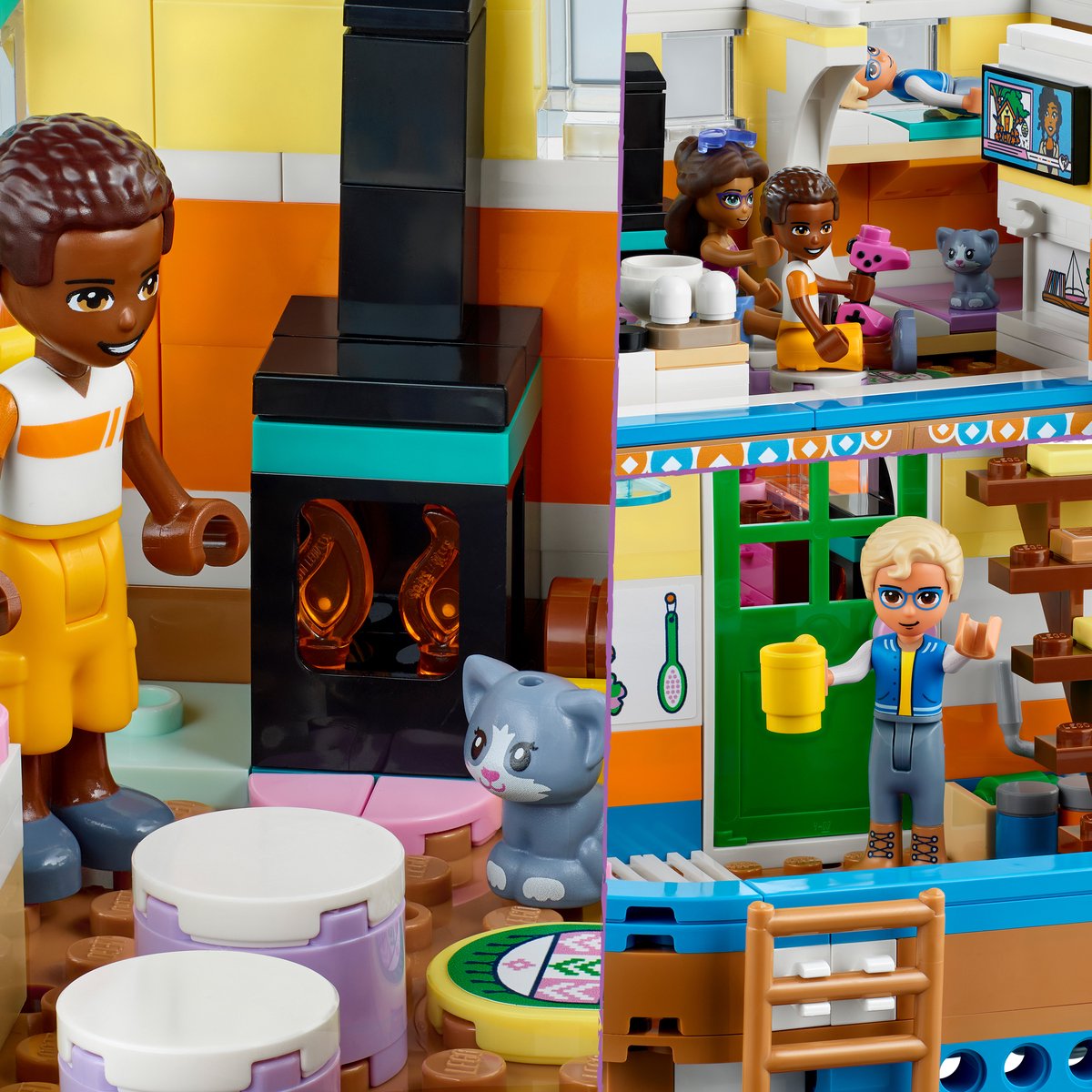 LEGO Friends Woonboot - 41702 — afbeelding 5