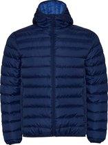 Gewatteerde jas met donsvulling Donker Blauw model Norway merk Roly maat XL