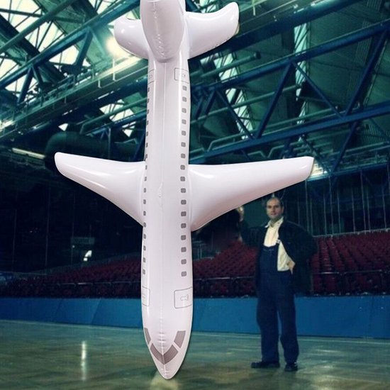 Mega vliegtuig opblaasbaar | Maar liefst 3 meter groot | Boeing 737 | Cadeau artikel | Top kwaliteit