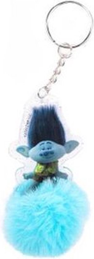 Disney Trolls 2 Sleutelhanger - Branch Blauw