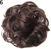 New Age Devi - Curly Haar Wrap Extension bruin |Haarstukje | hair extensions clip in | hair clip in extensions | hair extensions clip in 6 #brown | extensions curly | haar wrap | hairextensions | extensions | haar extensions | flip in Messy Bun|