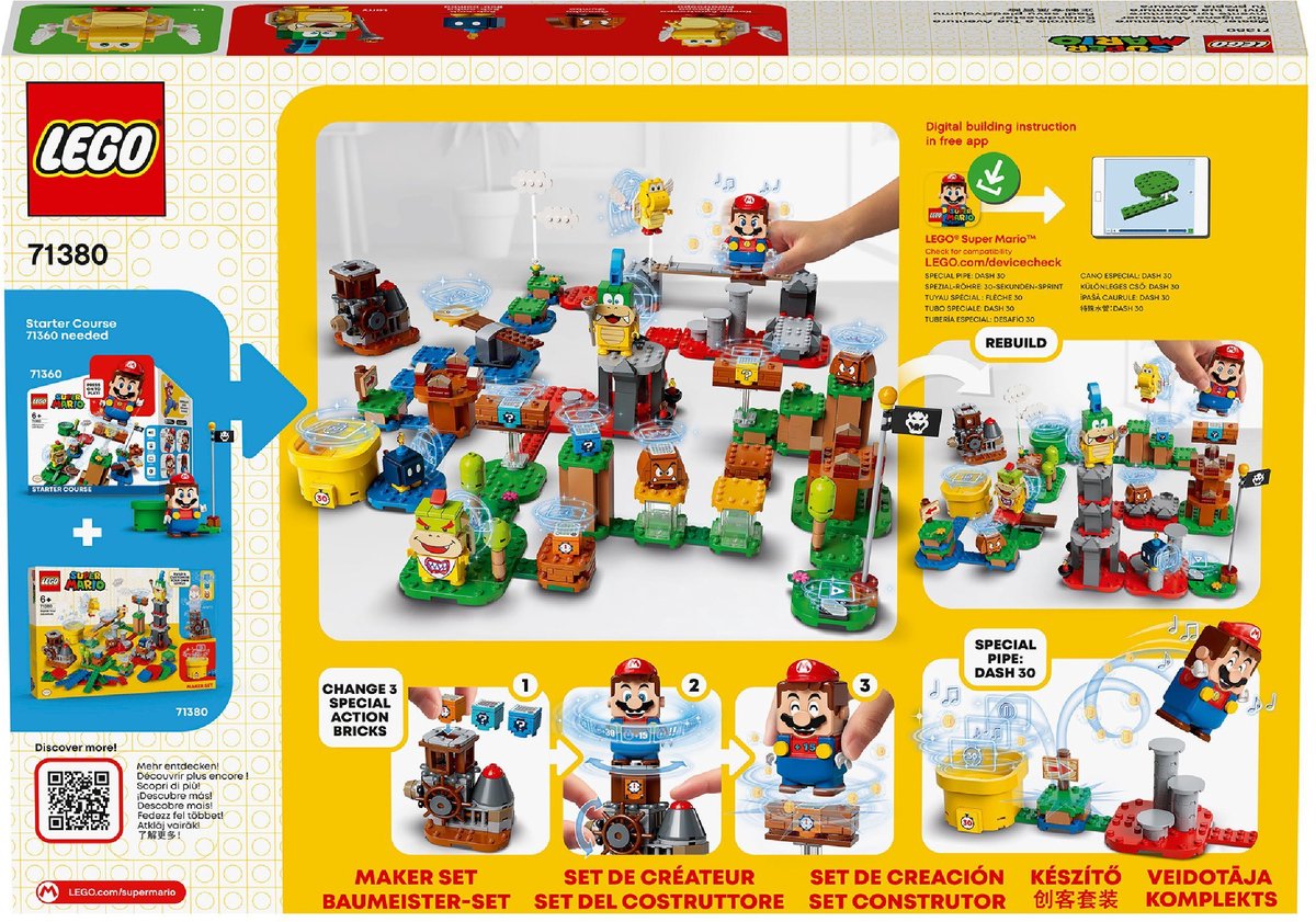 LEGO Super Mario Makersset: Beheers je avonturen - 71380 — afbeelding 25