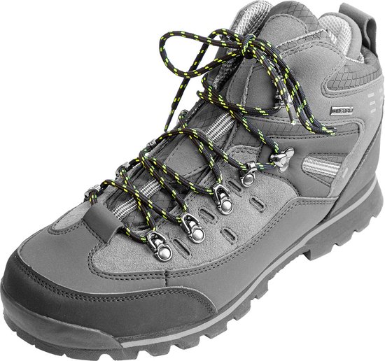 Zwart groene ronde schoenveters voor werkschoenen | Lengte: 230cm | Dikte: 4,5mm