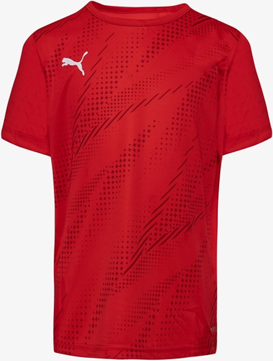 906x1200.jpg Puma Individualrise rise graphic t-shirt - Rood - Maat 176 - Afbeelding 1