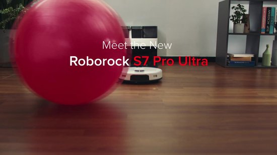 Roborock S7 Pro Ultra - Aspirateur Robot Laveur avec Station - 5100Pa -  Auto vidage/Remplissage/lavage - Autonomie 180 min - 67dB - Cdiscount  Electroménager