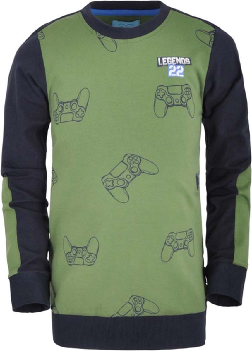 Legends22-Jongens sweater Lincoln-Groen