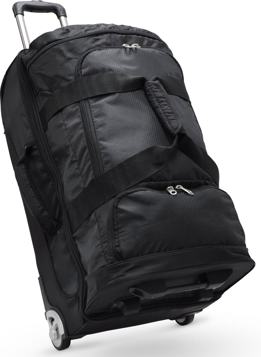 Weekendtas - Reistas met wielen - Trolley - XL - 105 liter - 72 x 37 x 34 cm