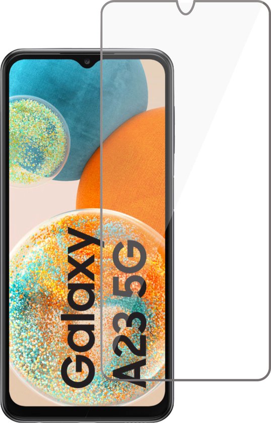 Geschikt voor Samsung A23 4G / 5G Screenprotector - Geschikt voor Samsung A23 4G / 5G Beschermglas Screen Protector 9H Glas