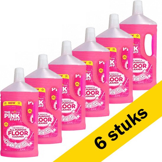 Pink Stuff – All Purpose Floor Cleaner - Voordeelverpakking 6 x 1000 ml