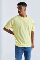 La Pèra T-shirt oversize jaune homme - Taille S