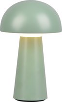 REALITY LENNON - Tafellamp - Olijf groen - incl. 1x SMD 2W - Oplaadbare - Buitenlamp - Dimbaar - Buitenverlichting - IP44