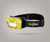 BIGBOBigboi IllumR Head Light - Hoofdlamp - Bewegingssensort - stof en waterbestendig - 3 kleurtemperaturen