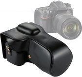 Full Body Camera PU Leather Case Bag for Nikon D7200 / D7100 / D7000 (18-200 / 18-140mm Lens) (Brown)
