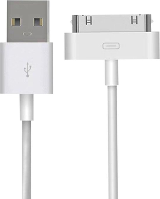 USB-gegevenskabel voor nieuwe iPad (iPad iPad / iPad, 4 & 4S, iPhone 3GS... | bol.com