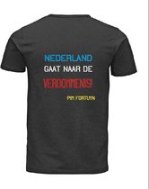 Nederland gaat naar de verdommenis! PIM FORTUYN/ blauw wit rood / nederlandinnood / #trotsopdeboer/ trots op de boer / rutte 4 / stikstof