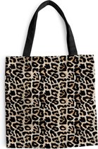 Sac Bandoulière - Sac De Plage - Shopper Imprimé Animal - Panthère - Chic - 45x45 cm - Sac Coton