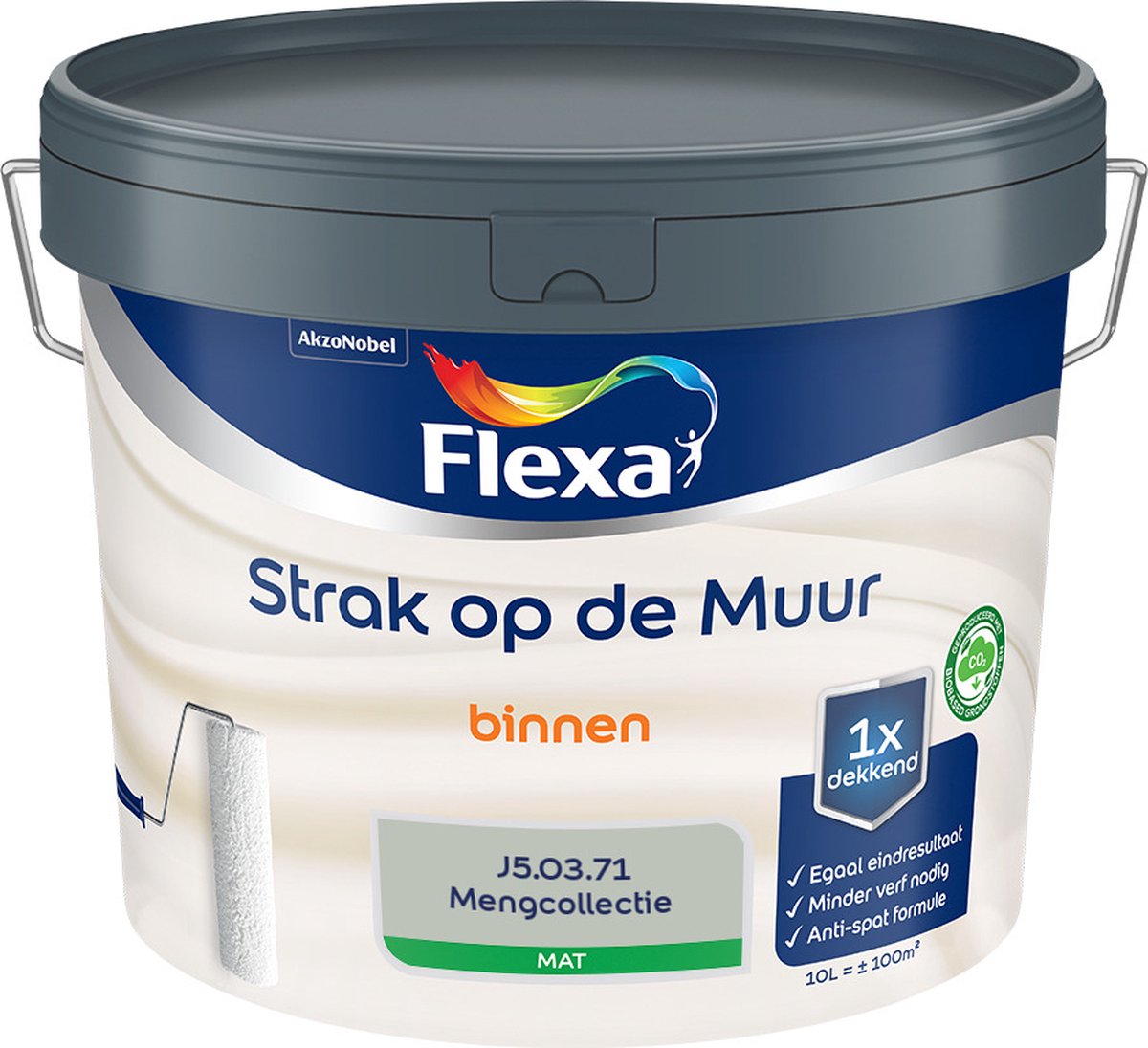 Flexa Strak op de Muur Muurverf - Mat - Mengkleur - J5.03.71 - 10 liter