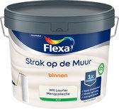 Flexa Strak op de Muur Muurverf - Mat - Mengkleur - Wit Laurier - 10 liter