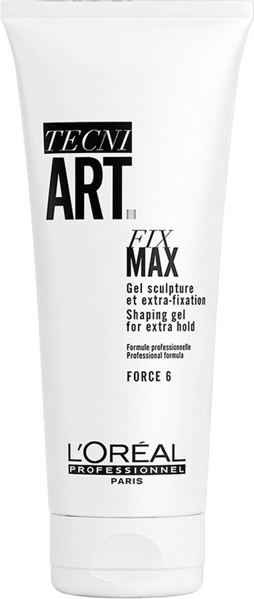 L'Oréal Professionnel Tecni.ART Fix Max Shaping Gel – Fixerende haargel  voor alle haartypen – 200 ml
