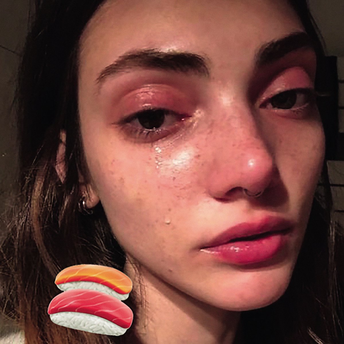 :):