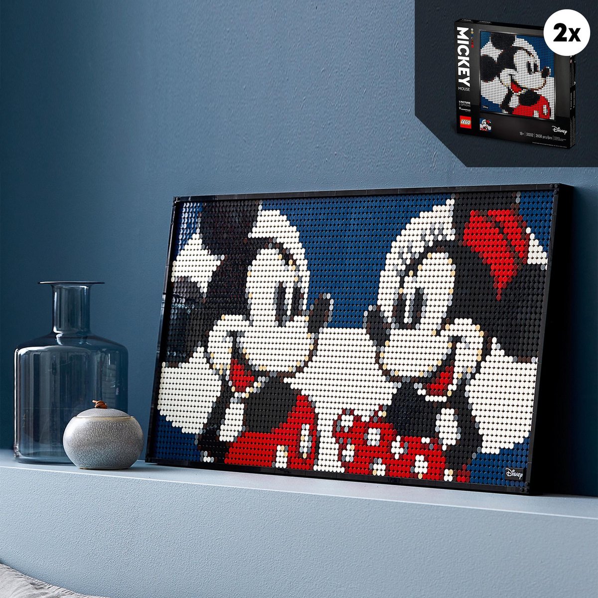 LEGO ART Disney's Mickey Mouse 31202 — afbeelding 2