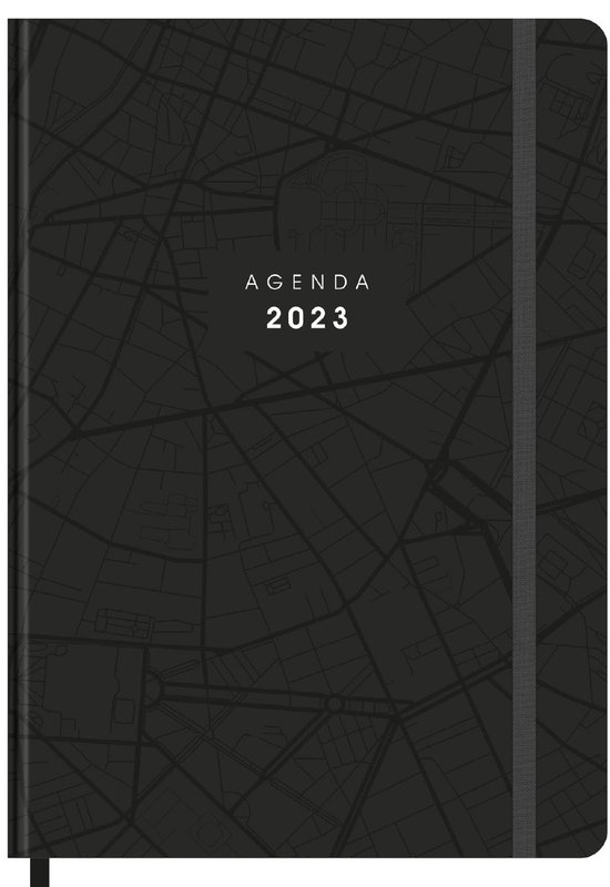 - Agenda - Zwart - 2023 Hardcover - Week per pagina - A4 (30.5x21.5cm) bol.com