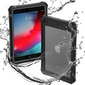 Full Protect Cover IP68 Hoes Geschikt voor Apple iPad Mini 5 | Waterdicht | Shockproof | Beschermhoes 360 Graden | Extra beschermend | Kindvriendelijk | Stofdicht | Zwart