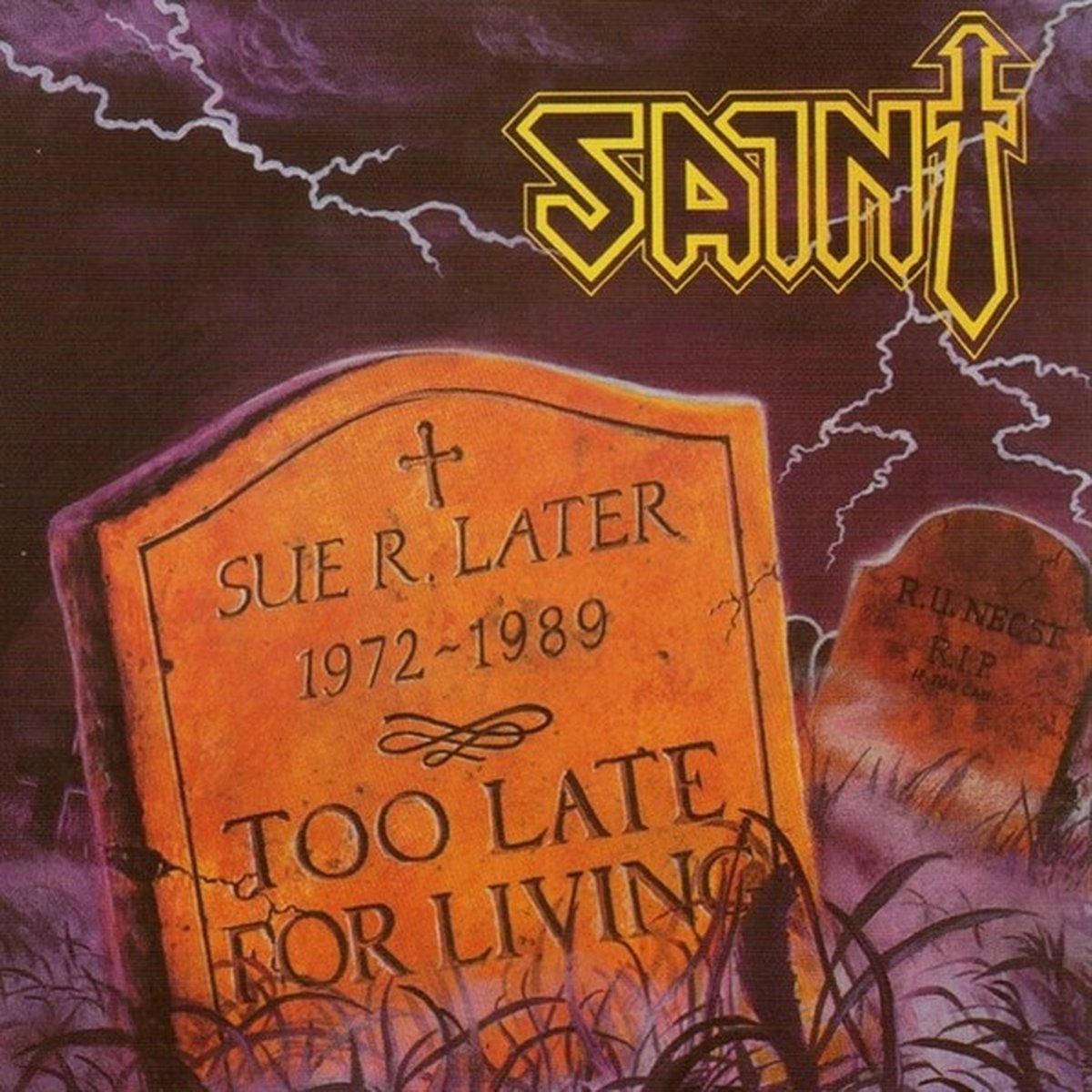 Saint - Too Late For Living (CD) (Gold Disc) (Remastered)