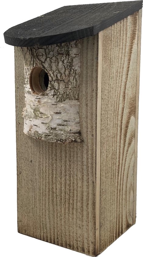 Best for birds Vogelbad Keramiek Rond Grijs/blauw
