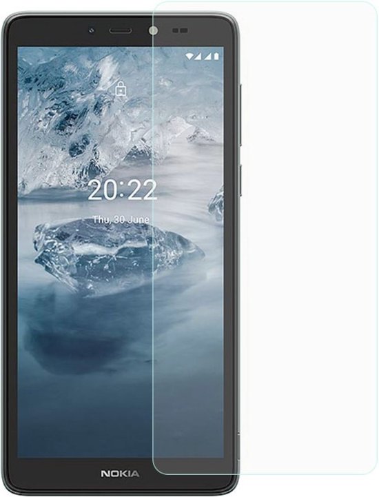 LCEHTOGYE Cover + Vetro Temperato Per Nokia C2 2nd Edition – Custodia Morbida TPU Ultra Sottile Con Protezione Schermo Inclusa