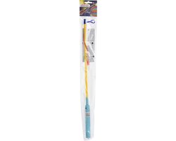 Tender Toys Lampionstokje - 4x - blauw - met LED lichtje - 50 cm - Sint Maarten lopen - Lampionnentocht — afbeelding 3