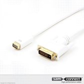 Mini DVI naar DVI-D kabel, 1m, m/m | Signaalkabel | sam connect kabel