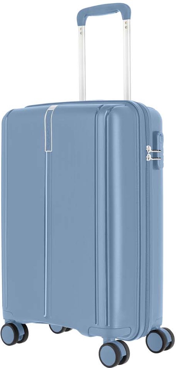 Travelite Vaka spinner koffer 55 cm bluegrey