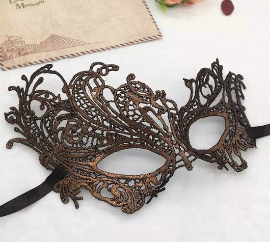 voor de hand liggend mengsel Zeeslak Kant Masker – Carnaval - Halloween Masker - venetie masker - masker voor  bal - gala... | bol.com