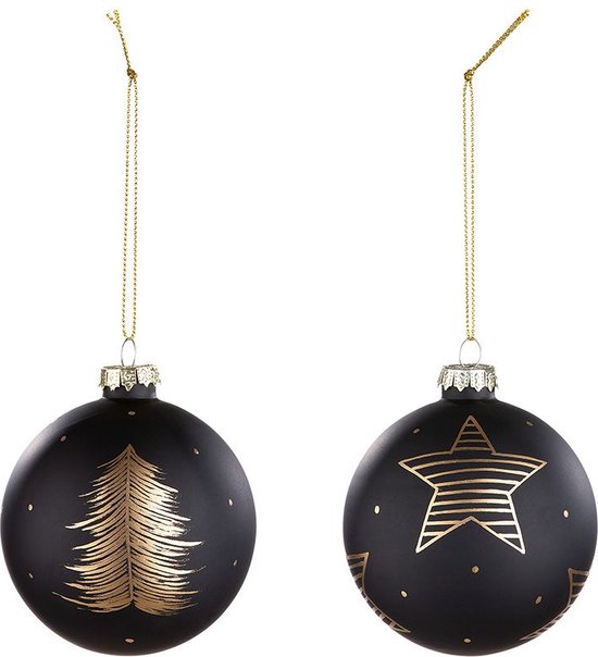 IndianShelf 12 Retro Vintage Unieke Grote Kerst Ornamenten