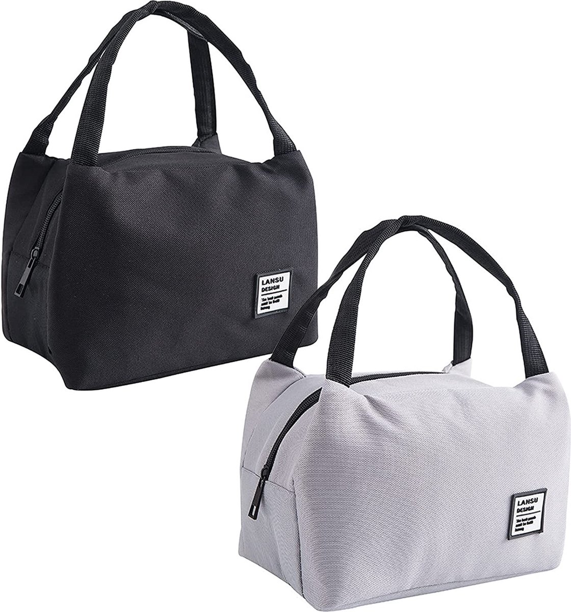 Lunchtas – Geïsoleerde lunchtas – Handig lunctas voor werk en school – compact lunchtas