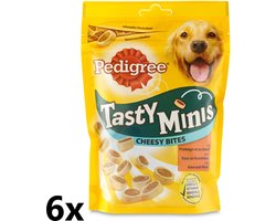 Pedigree - Tasty Mini's - Cheesy Bites - Kaas & Rund 6x140g